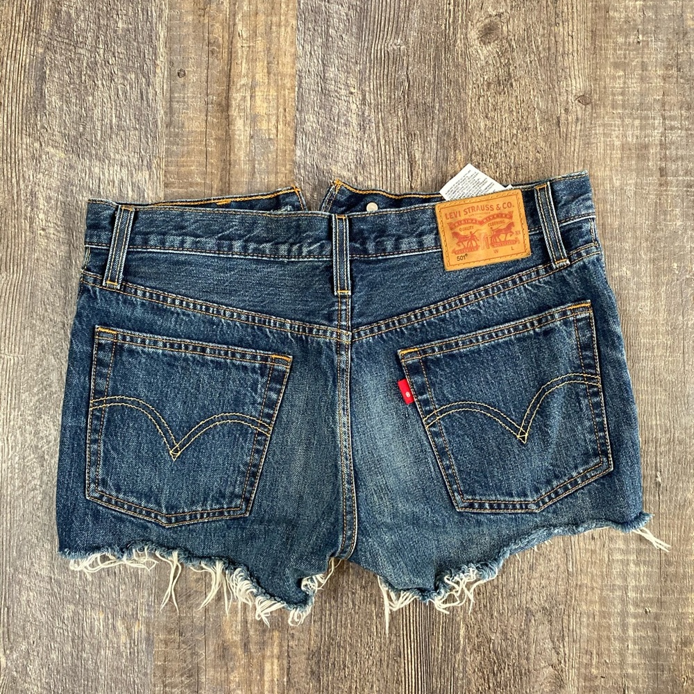 Denim Levi’s shorts